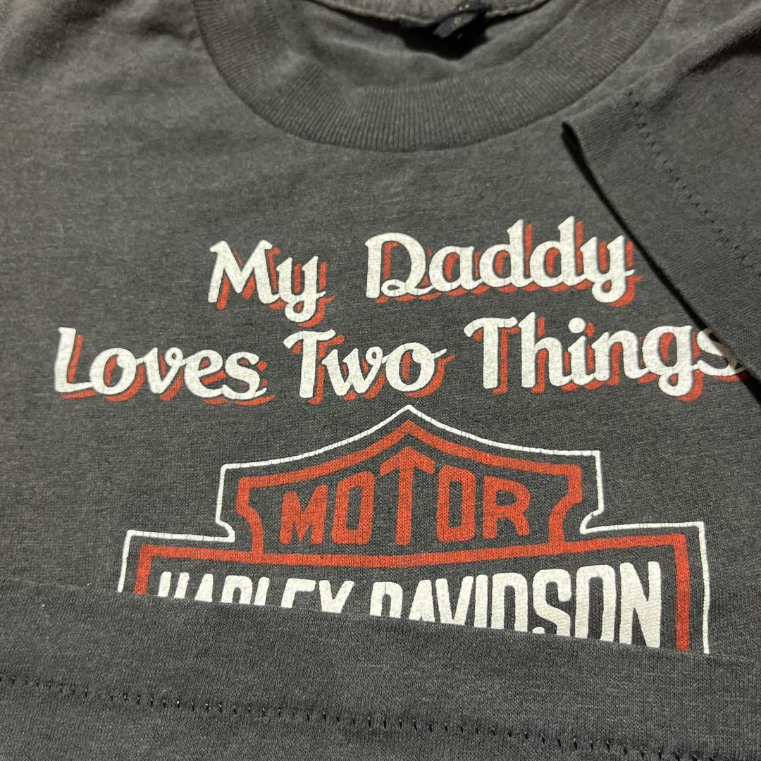 激レア 80s USA製 ハーレーダビットソン ヴィンテージTシャツ kids