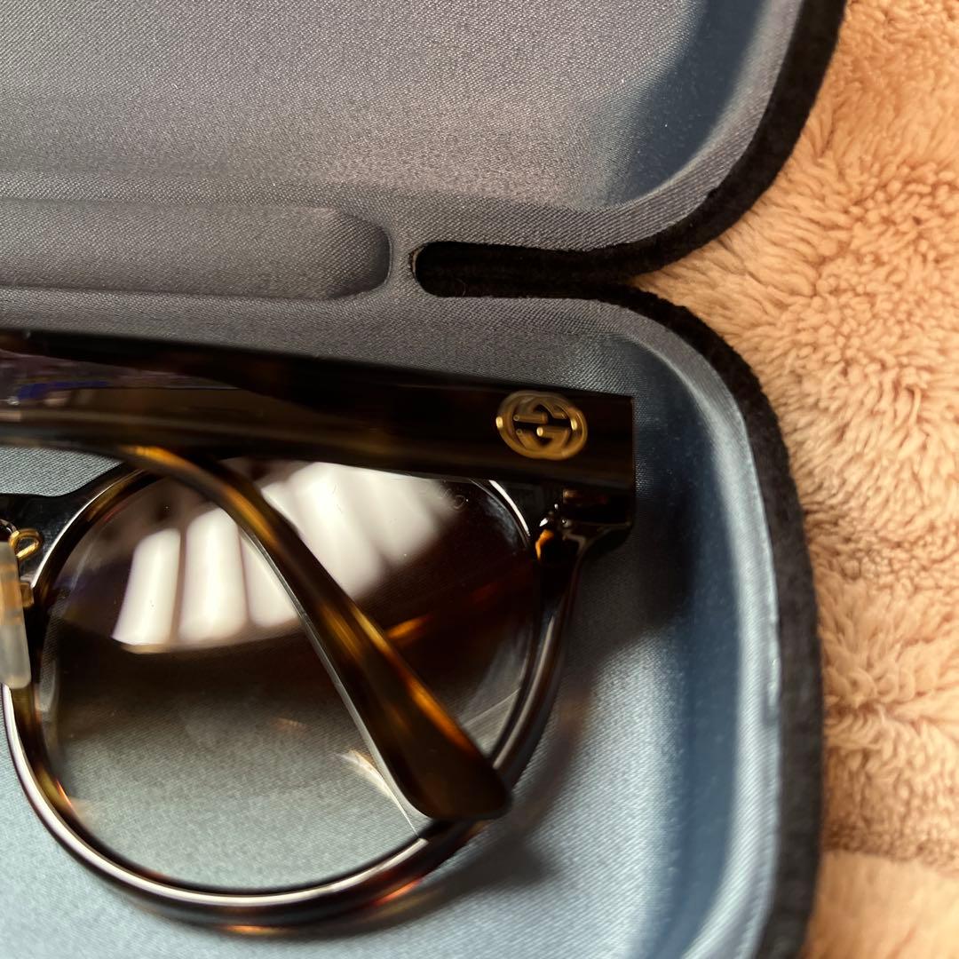 GUCCI トータスシェル サングラス 49mm