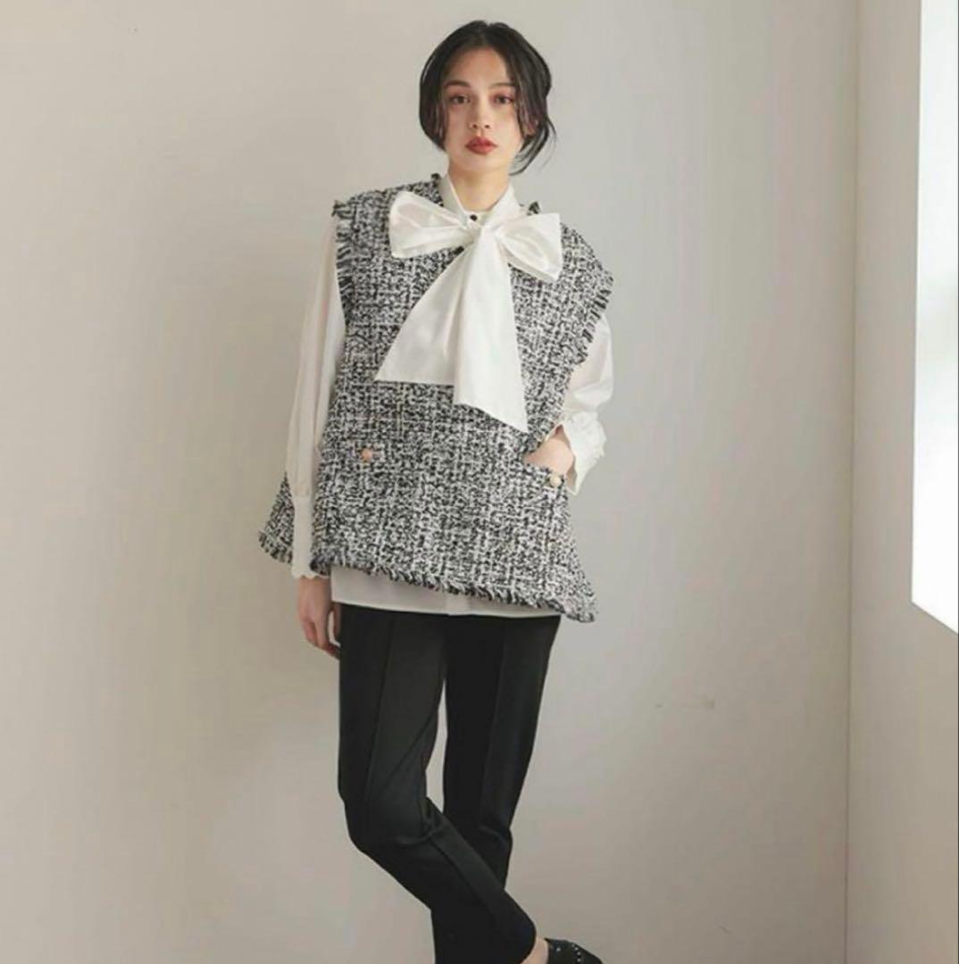 Donoban ドノバン　フレアツイードベスト