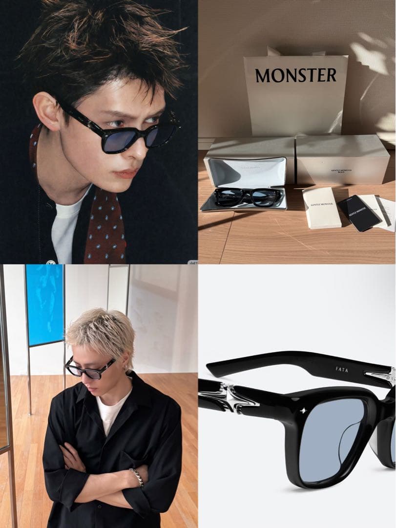 GENTLE MONSTER Fata 01(BL) サングラス　ブルーグラス