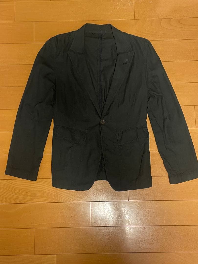 ANN DEMEULEMEESTER ジャケット XXS 黒 タグ欠損