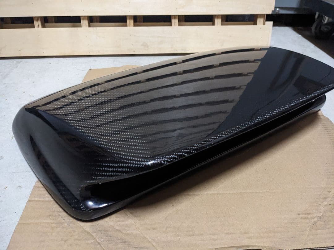 GDB GDA インプレッサ　ウェットカーボン？　ボンネットダクト