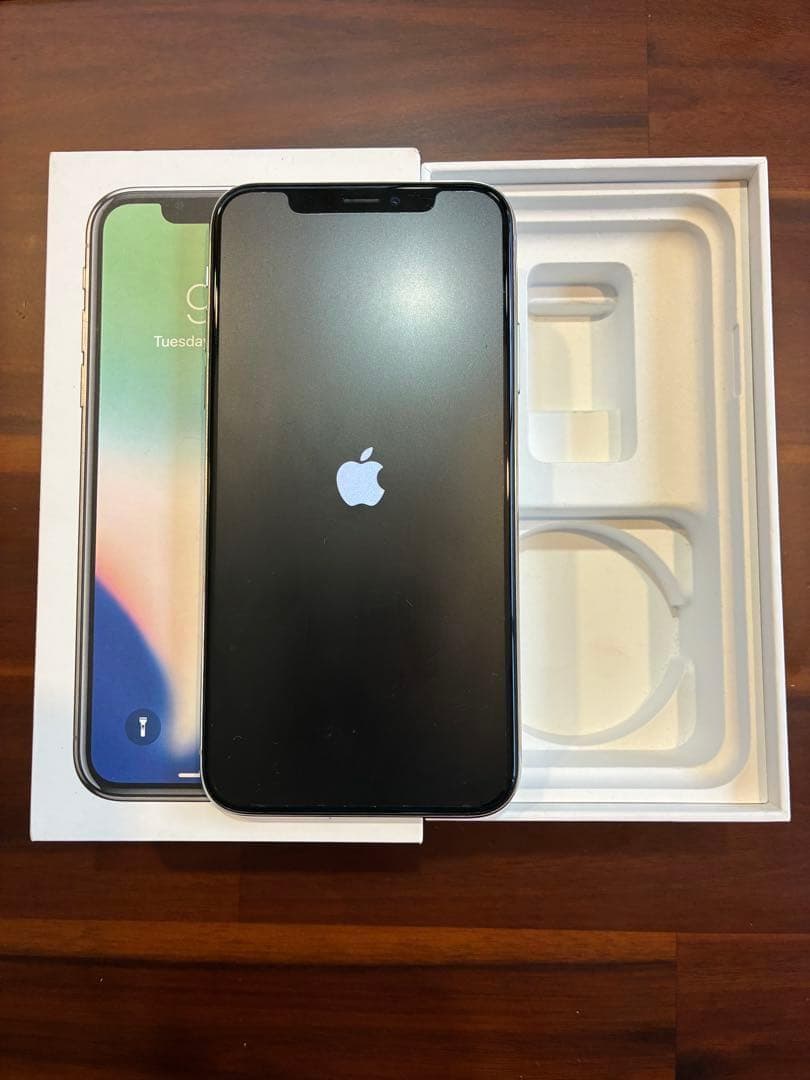 iPhoneX 256GB バッテリー最大容量100%