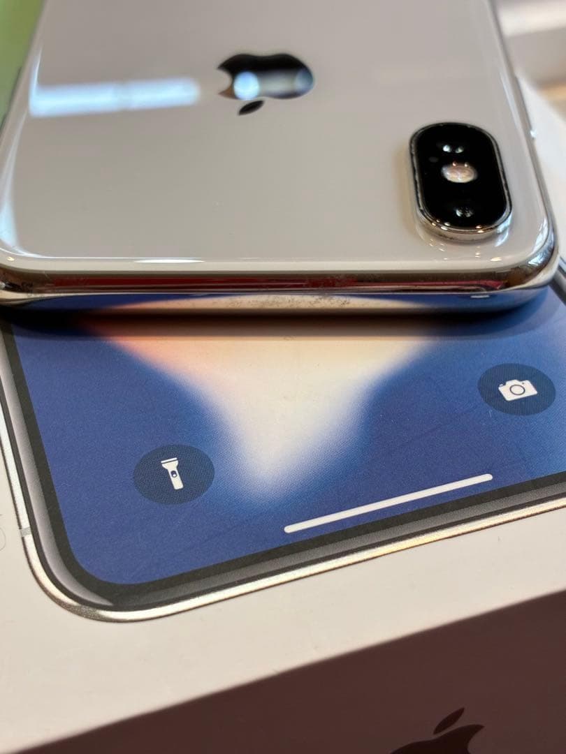 iPhoneX 256GB バッテリー最大容量100%