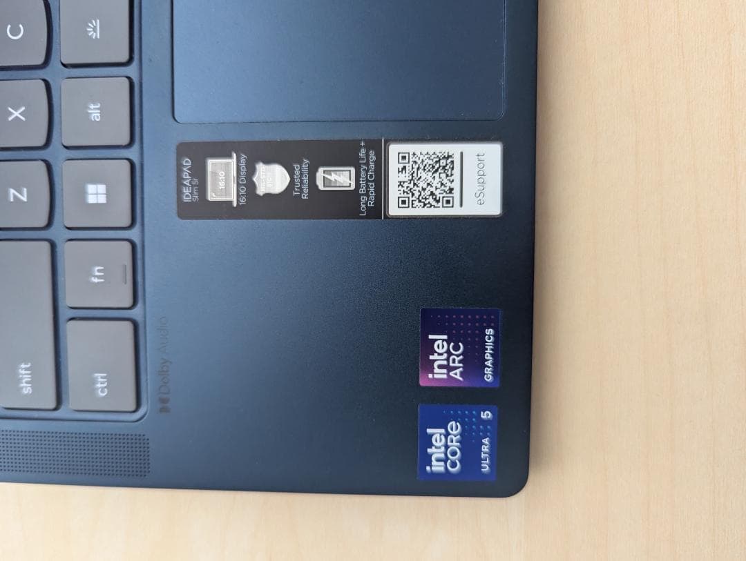 Lenovo IdeaPad slim 5i 14\" OLED US キーボード