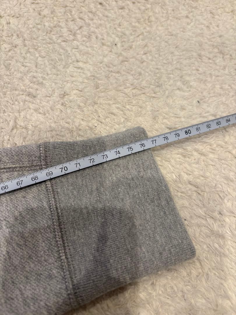 MONCLER グレー クルーネック スウェット M