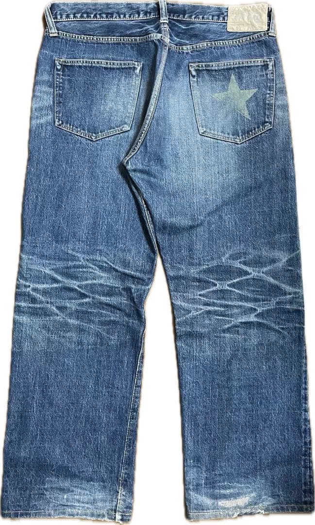 か*の様 シュガーケーン 901 星 デニム