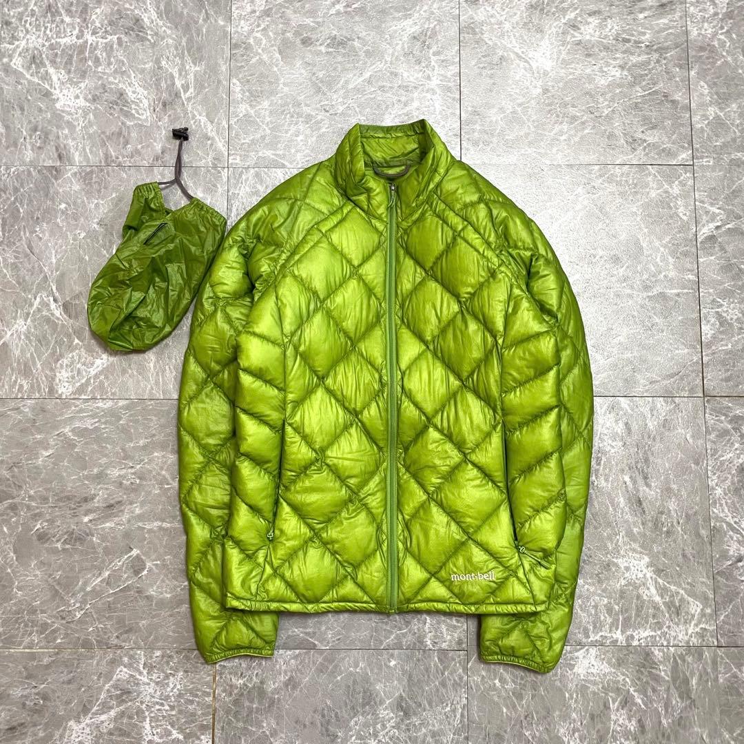 90s montbell 短丈 アルパインダウンパーカ y2k teck 人気色
