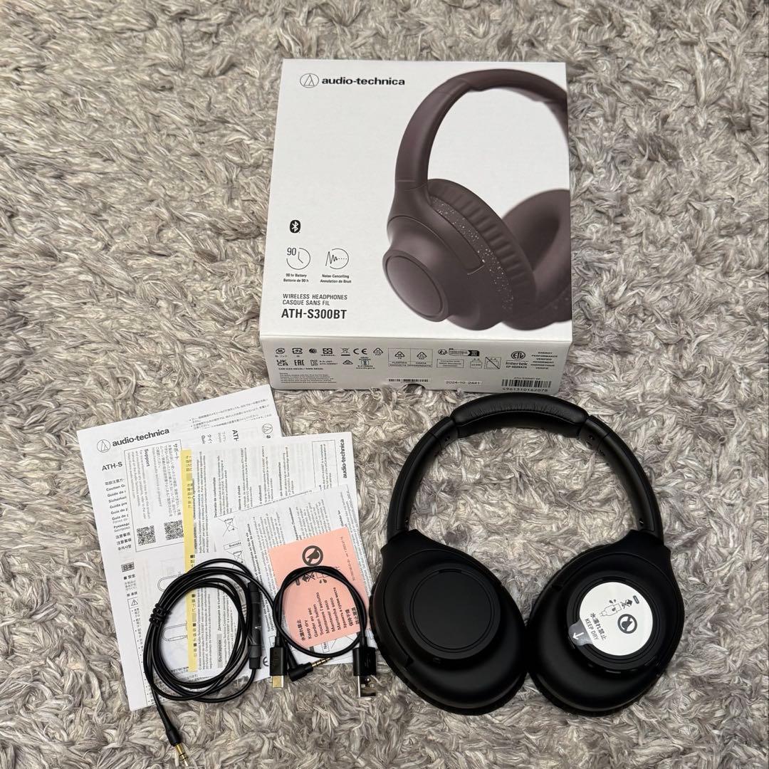 動作確認のみ ワイヤレスヘッドホン ATH-S300BT オーディオテクニカ