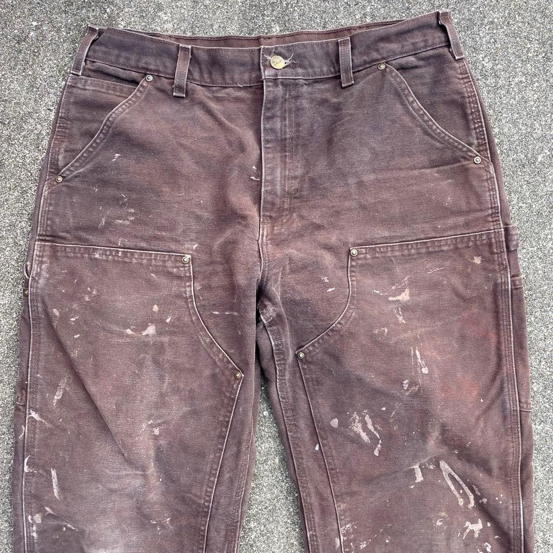 Carhartt B136 DKB ダブルニー ペインター 34×32 フェード
