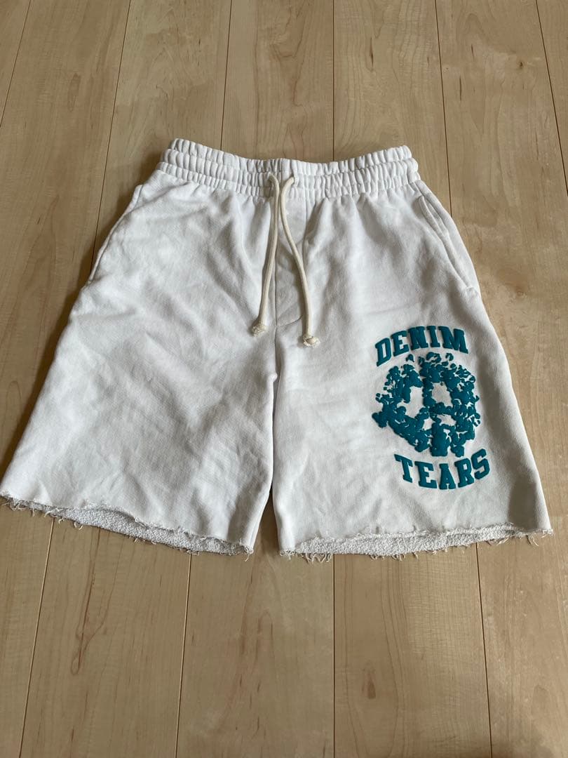DENIM TEARS ホワイトショートパンツ S