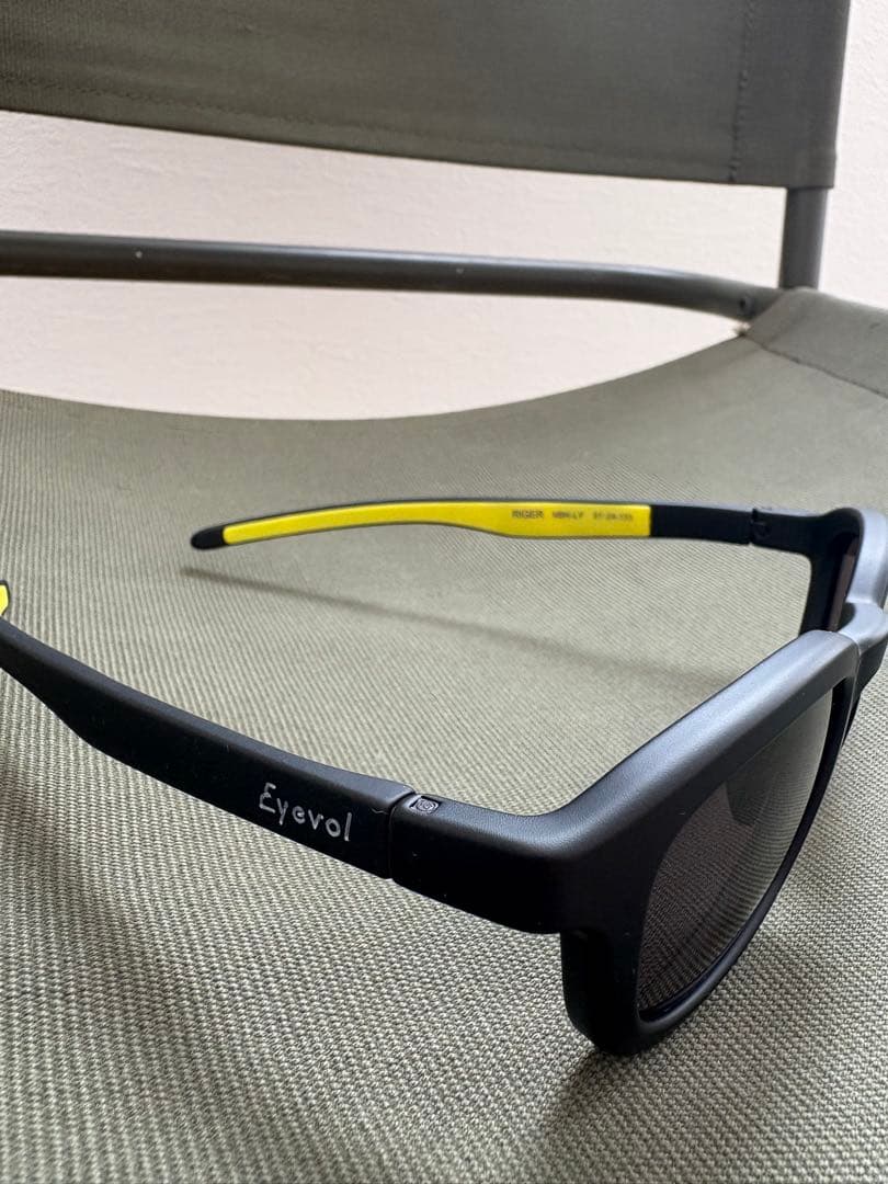 〈美品〉【Eyevol】アイヴォルRIGER col.MBK-LY偏光