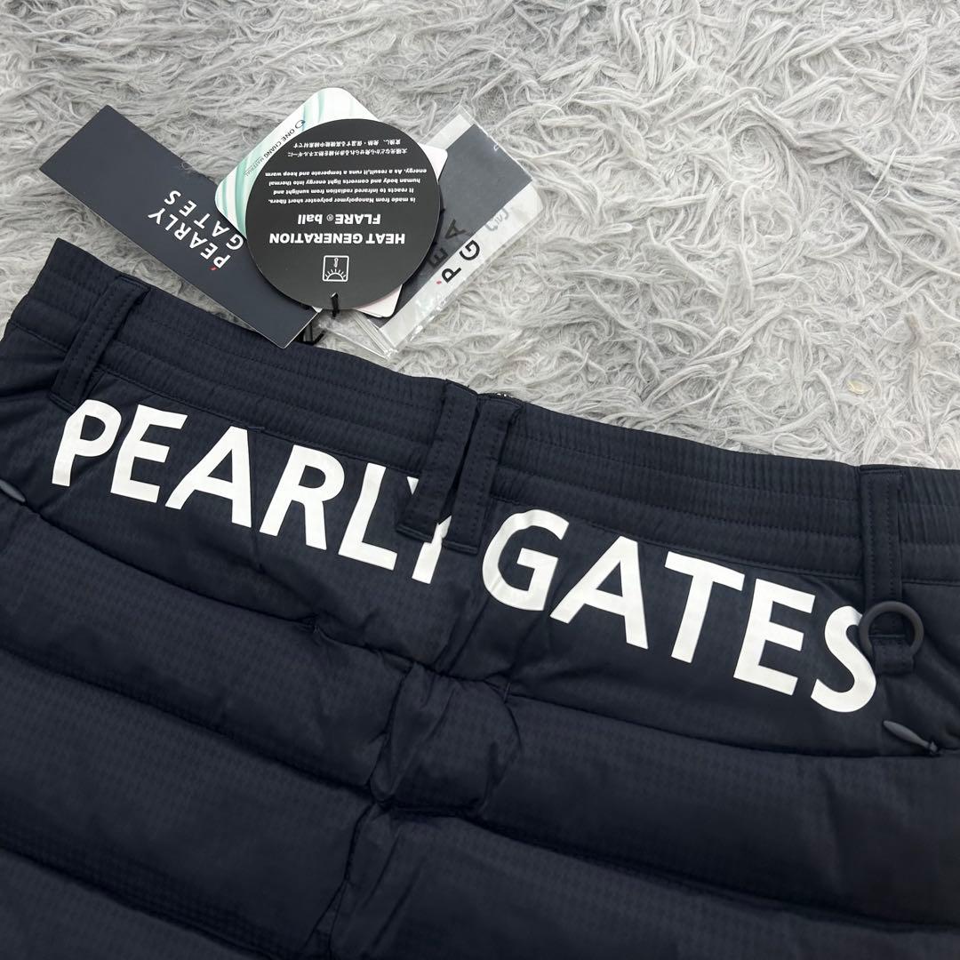 新品　パーリーゲイツ　セットアップ　ジャケット　中綿　スカート　ネイビー　M