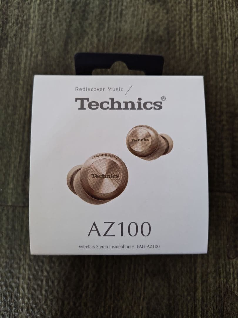 Technics ワイヤレスイヤホン AZ100 シャンパンゴールド