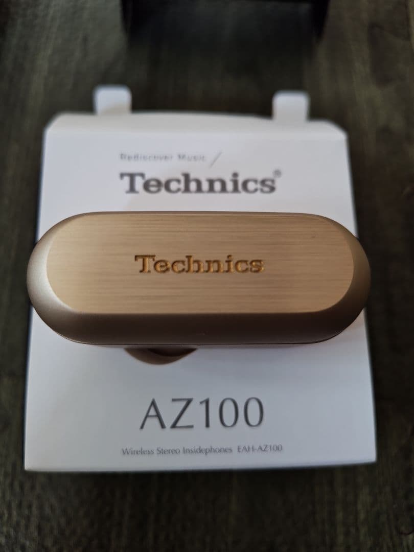 Technics ワイヤレスイヤホン AZ100 シャンパンゴールド
