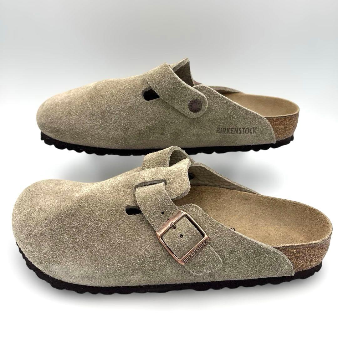 ✨未使用✨ビルケンシュトック ボストン【41】26.5cm トープ レギュラー幅