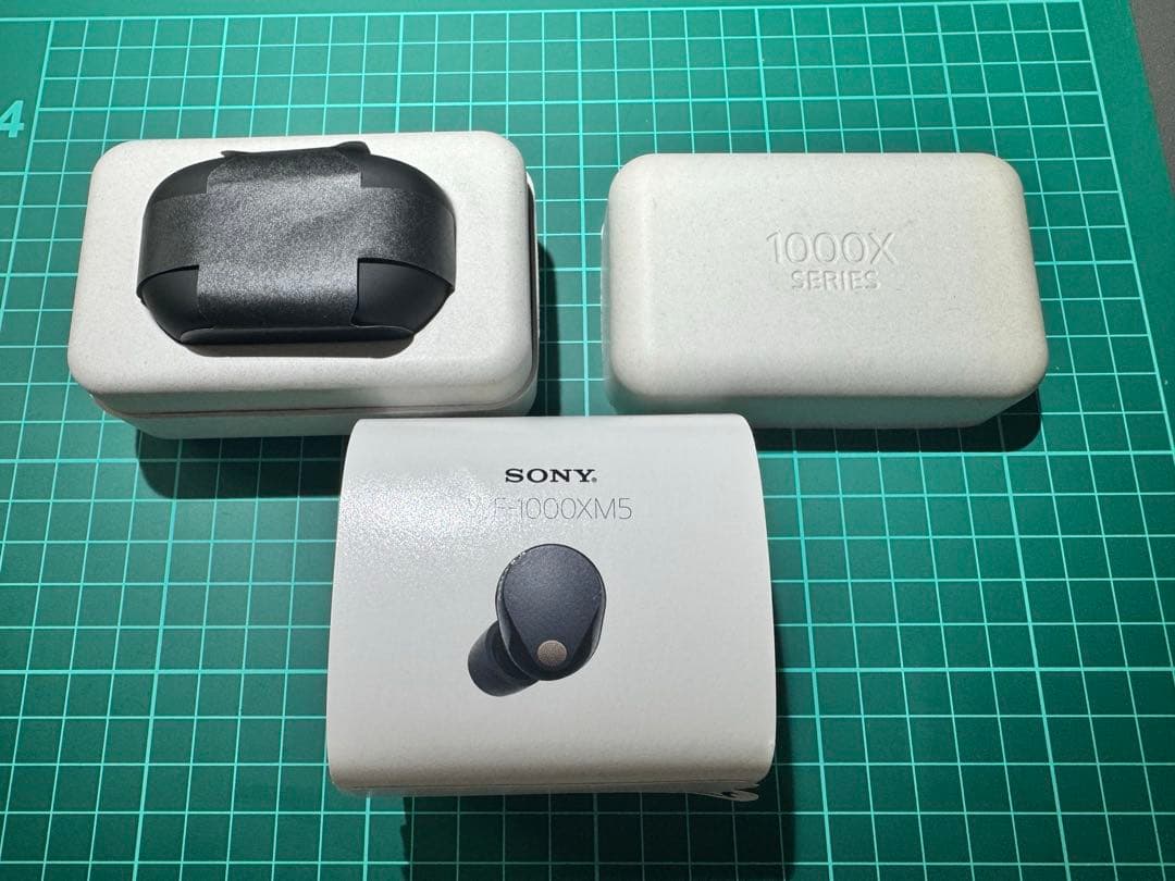 美品　WF-1000XM5 SONY ブラック　ノイズキャンセリング