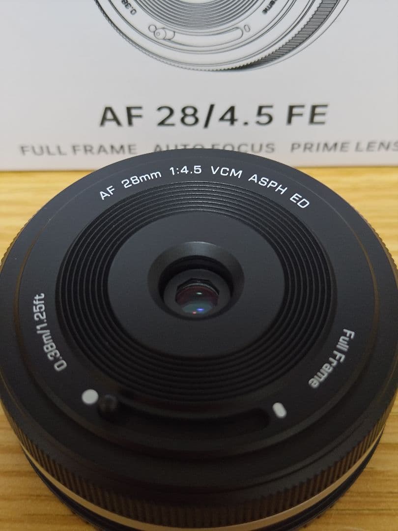 VILTROX AF 28/4.5 FE 単焦点レンズ