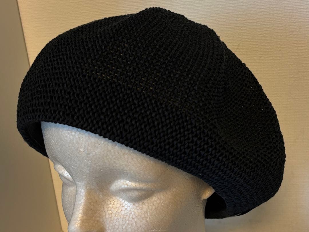 CA4LA/帽子/コラボ/VICTIM/別注/麦わら/ベレー/限定/メッシュ/黒