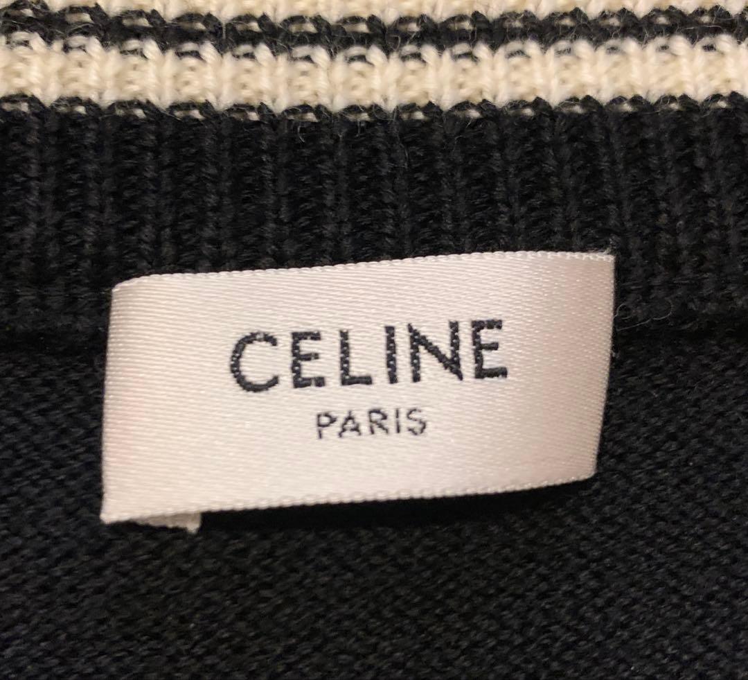 CELINE トリオンフ ニットベスト M