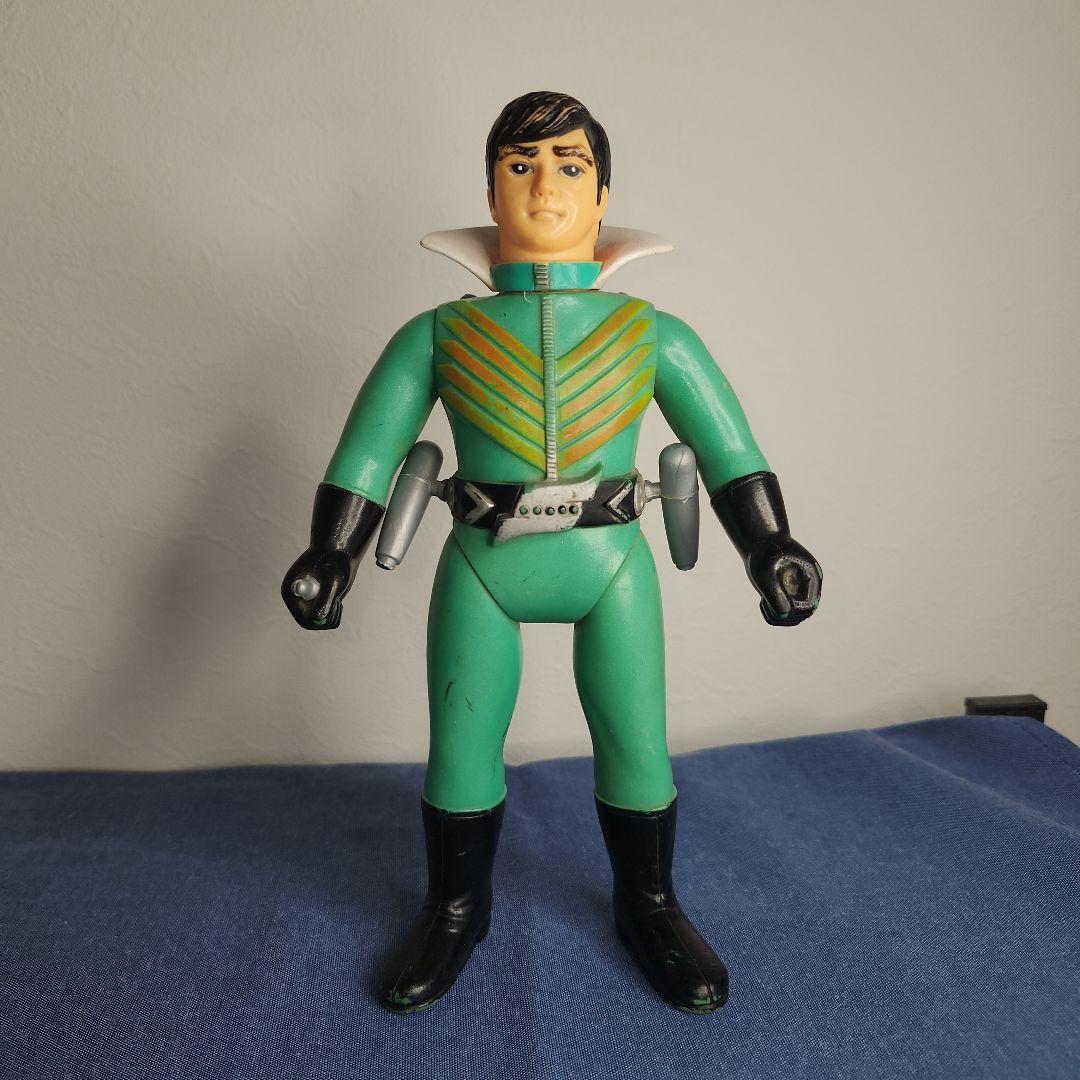 s*3様 ミドリレンジャー　ソフビ　面なし　武器なし　マントなし。レア