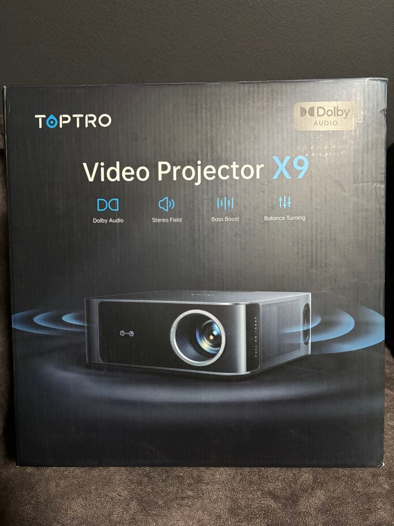 【未使用品】TOPTRO X9 高画質プロジェクター