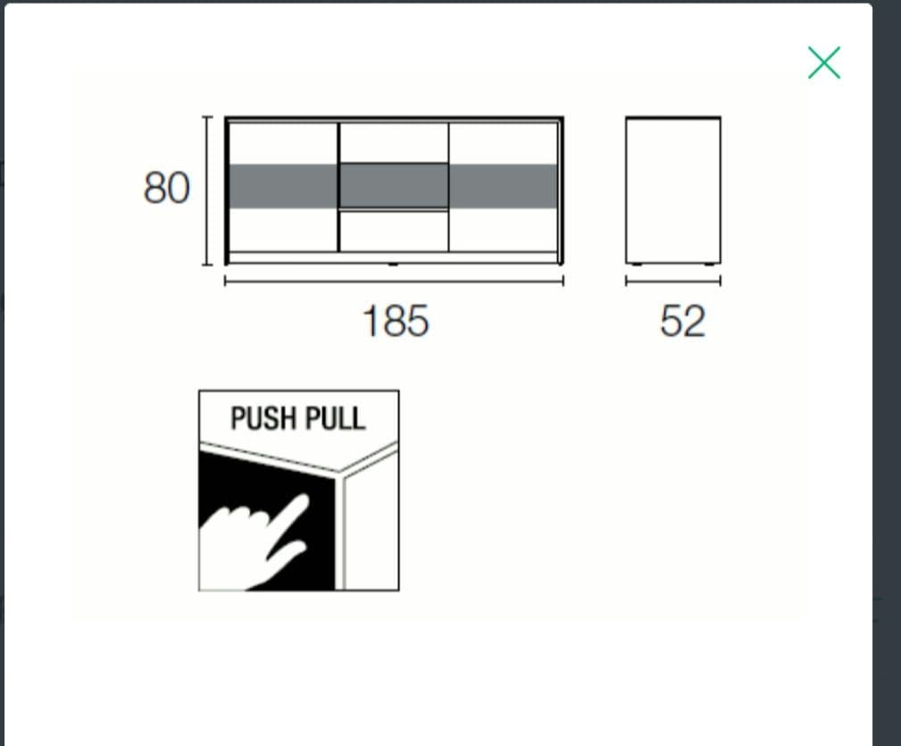 Calligaris / カリガリス PASSWORD サイドボード
