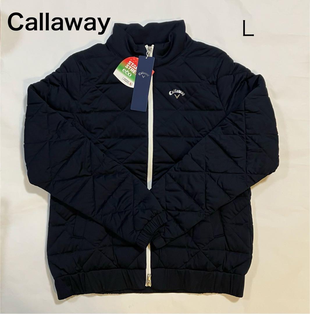 キャロウェイ ゴルフウェア レディース 中綿ジャケット、ブルゾン 未使用タグ付L