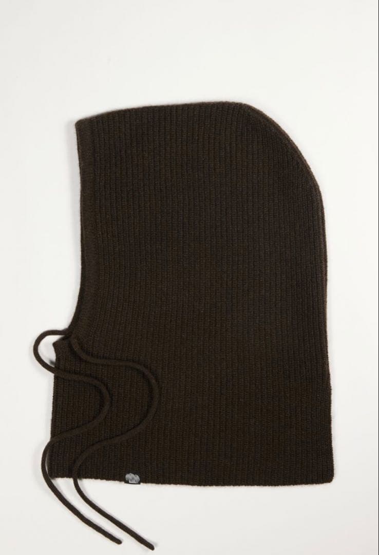 ヤク100%帽子　ブラック　BODIOS