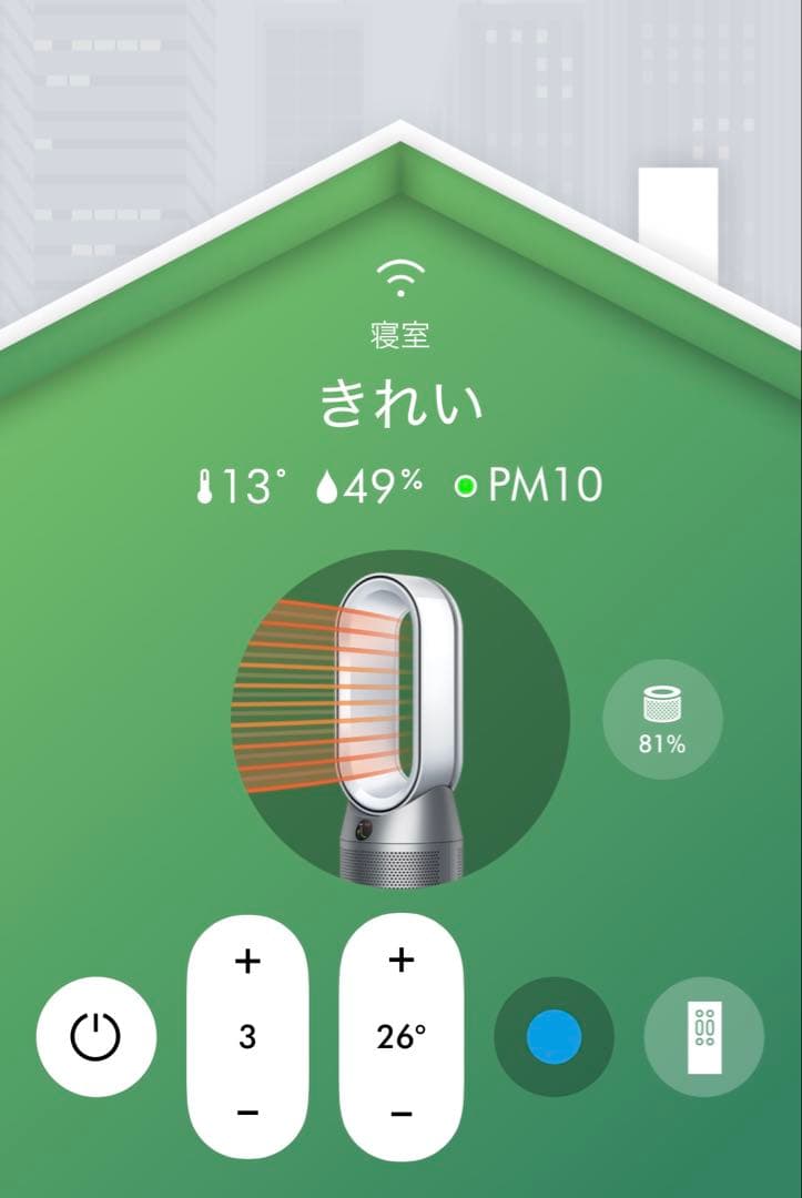 Dyson Purifier Hot+Cool 空気清浄ファンヒーター