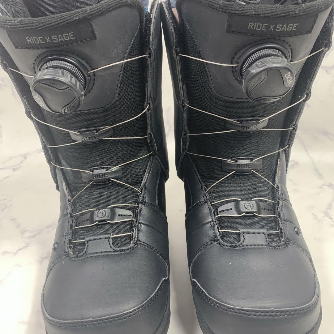 【極上美品】RIDE × SAGE スノーボードブーツBOA 24cm