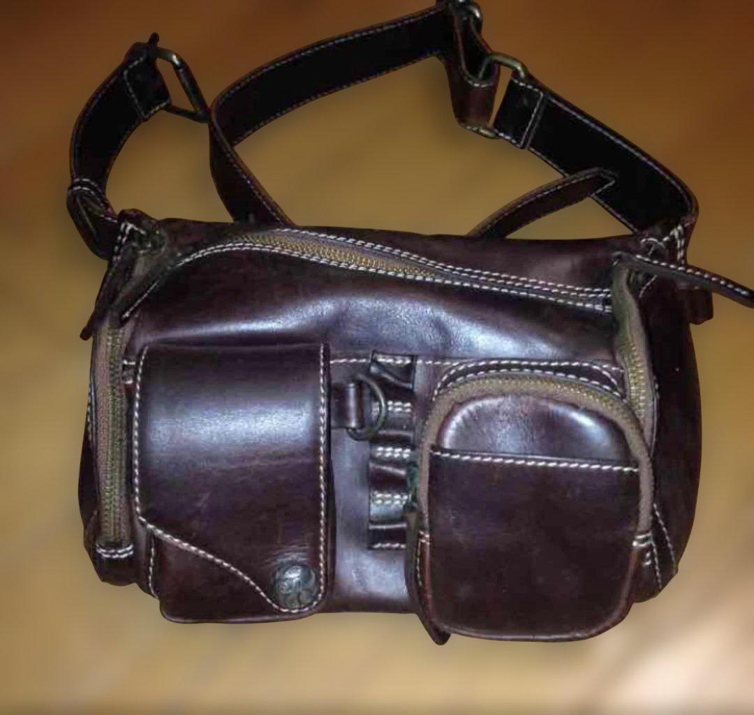 廃盤　ケト　KETO レザー ショルダーバッグ　BONDS&PEACE