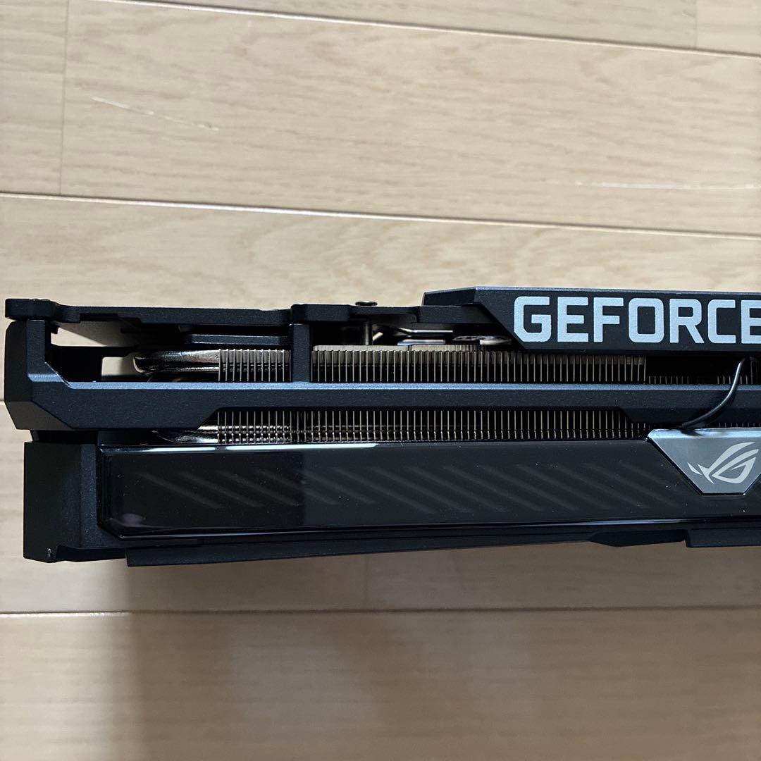 ASUS ROG RTX 3070 ヒートシンク　ファン　バックプレート　LED