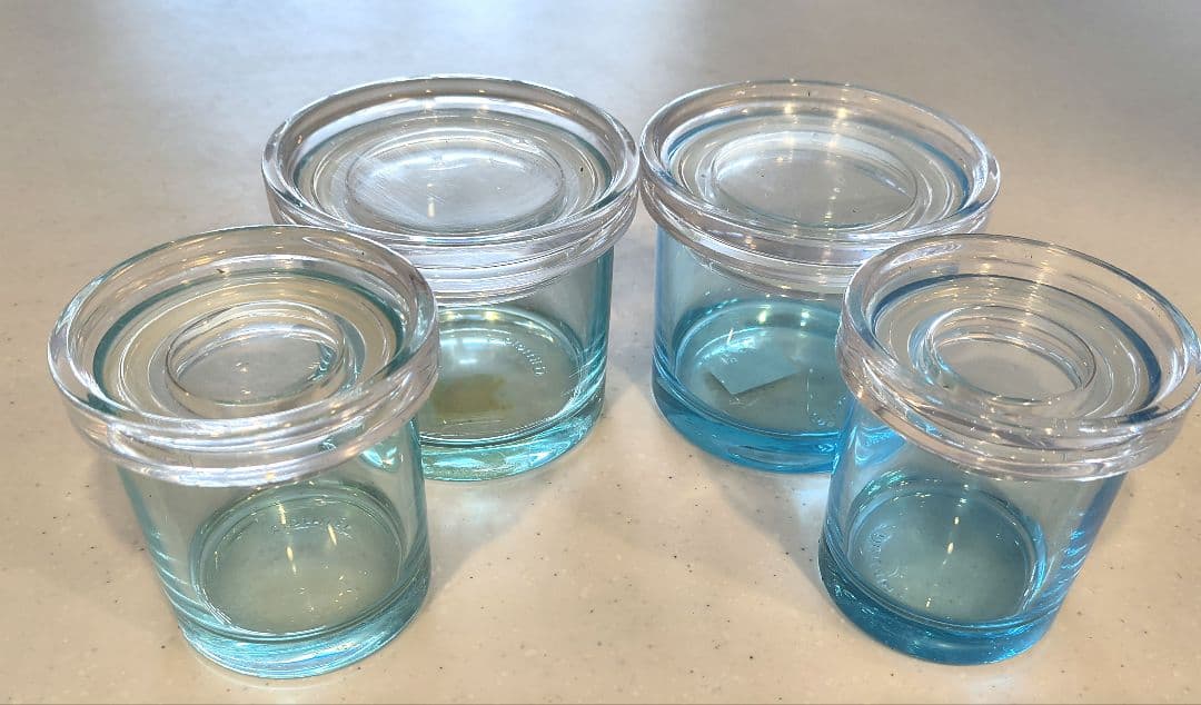 イッタラ　ジャー　保存容器　ガラス瓶 4個セット