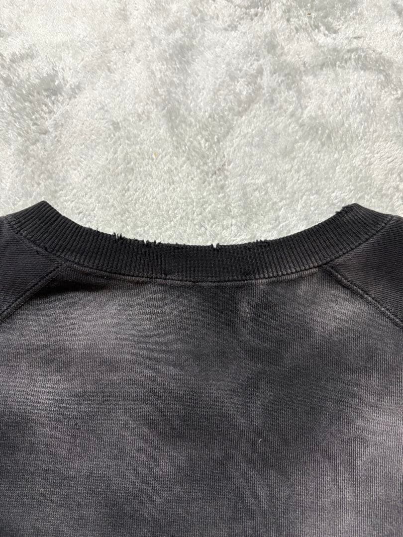 アットダーティー　DIRTY FIRE SWEAT\" ダメージ加工 フェード加工