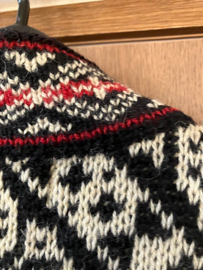 二宮こずえさん着用！エルエルビーン チロルニットカーディン ノルディック