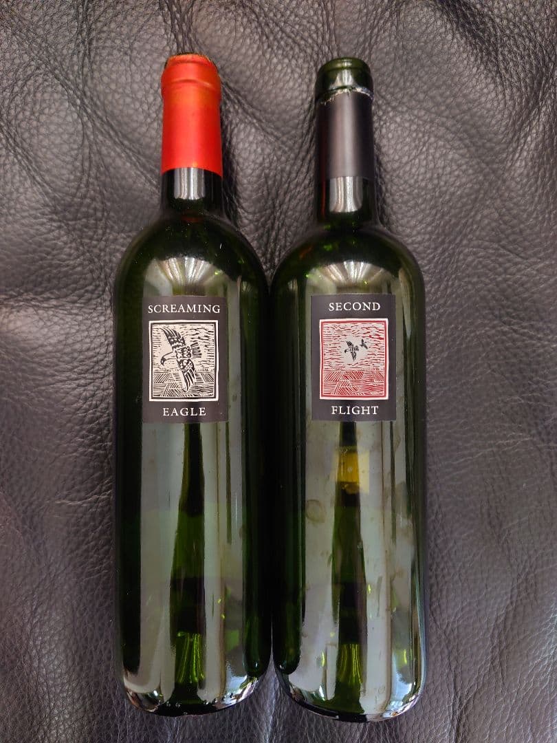 1998 スクリーミングイーグル、2011 セカンドフライト 【空き瓶】