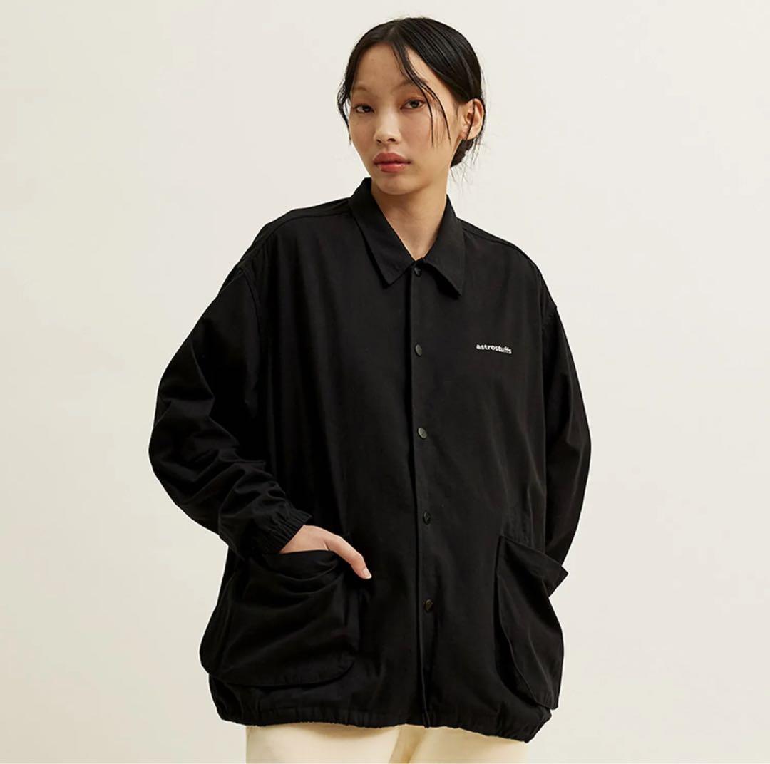 新品完売レアBright Astrostuffs オーバーサイズジャケットS黒