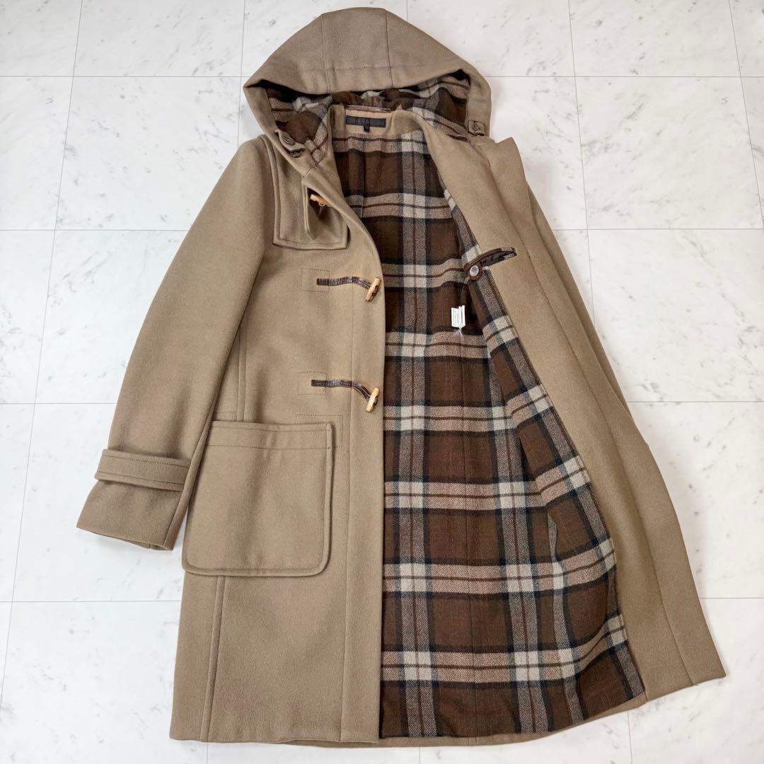 ヴェロニクブランキーノ ダブルフェイス ダッフルコート ベージュ サイズ48