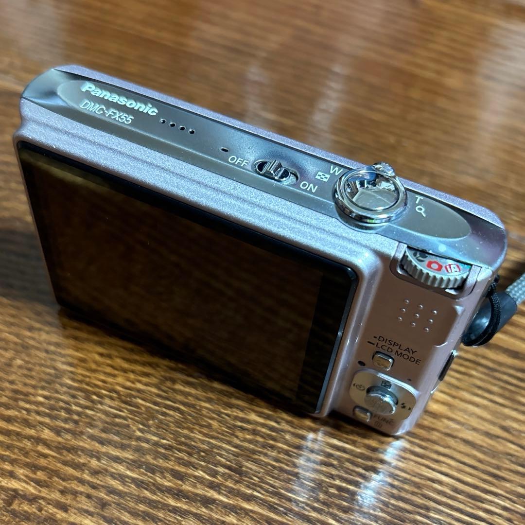 パナソニック ルミックス DMC-FX55 ピンク 取扱説明書あり