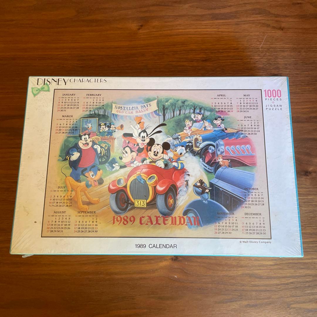 ジグソーパズル　テンヨー　ディズニー　カレンダー1989  1000P