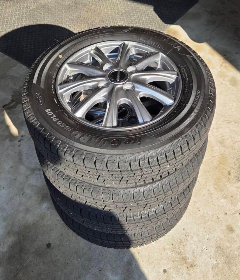 145/80R13 スタッドレスタイヤ・ホイールセット