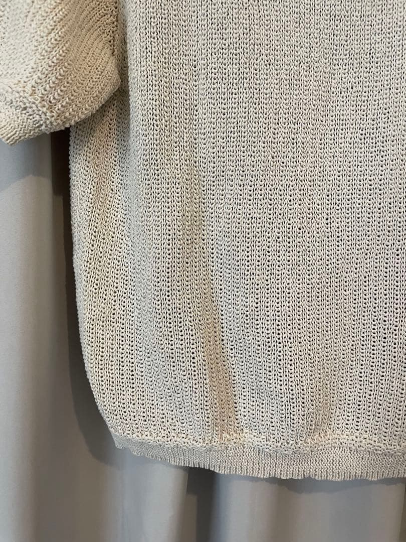 【みん】FRED PERRY フレッドペリー ニットポロ リネンライク