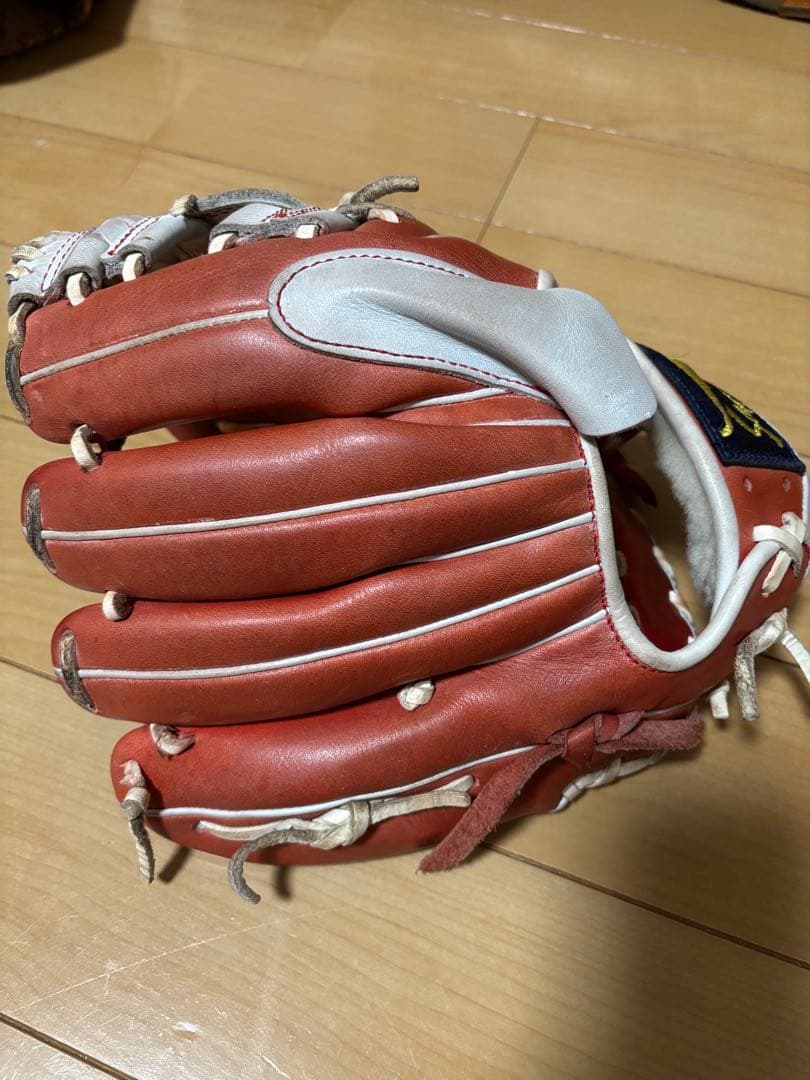 Slugger 軟式グローブ 赤白　オーダー