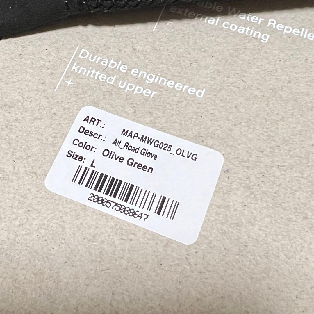 【新品】マープ　 Alt Road Glove L オリーブグリーン