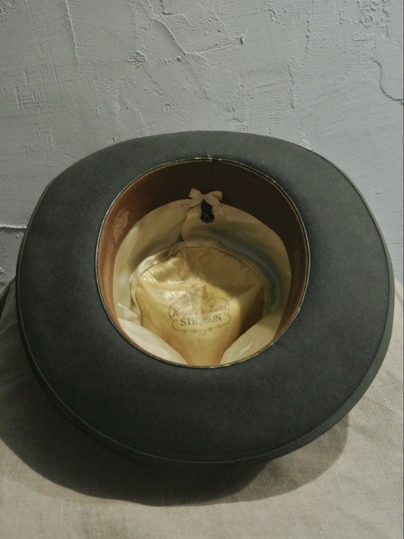 帽子 50s Vintage STETSON Stetsonian 1/4 58cm