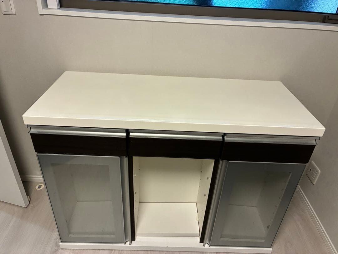 極美品　ニトリ　バーカウンターモデナ 120DBR