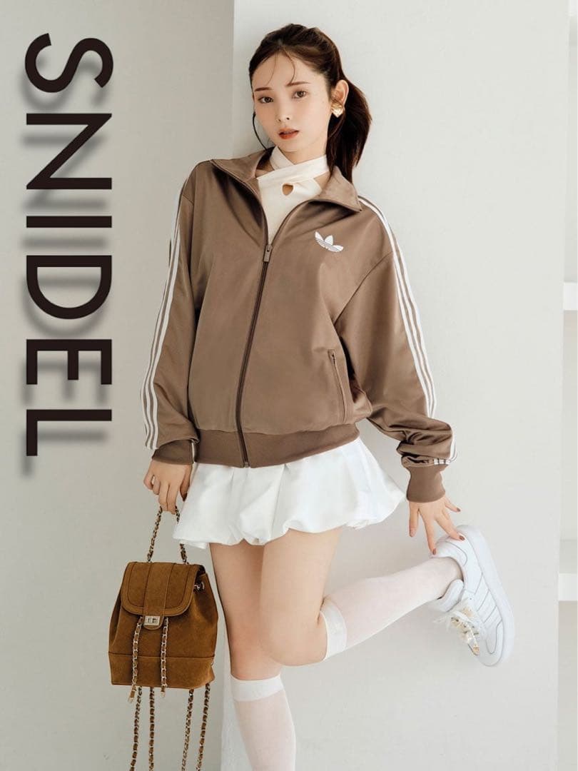【新品未使用】SNIDEL バルーンミニスカート 1 White
