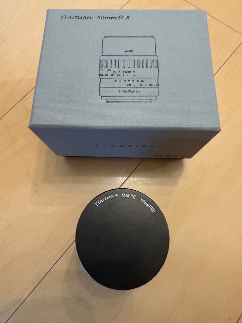 TTArtisan 40mm f/2.8 マクロレンズ
