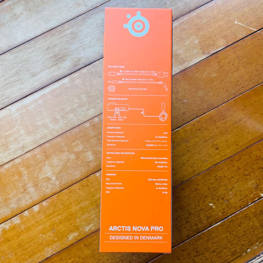 【新品】 SteelSeries Arctis Nova Pro 61527